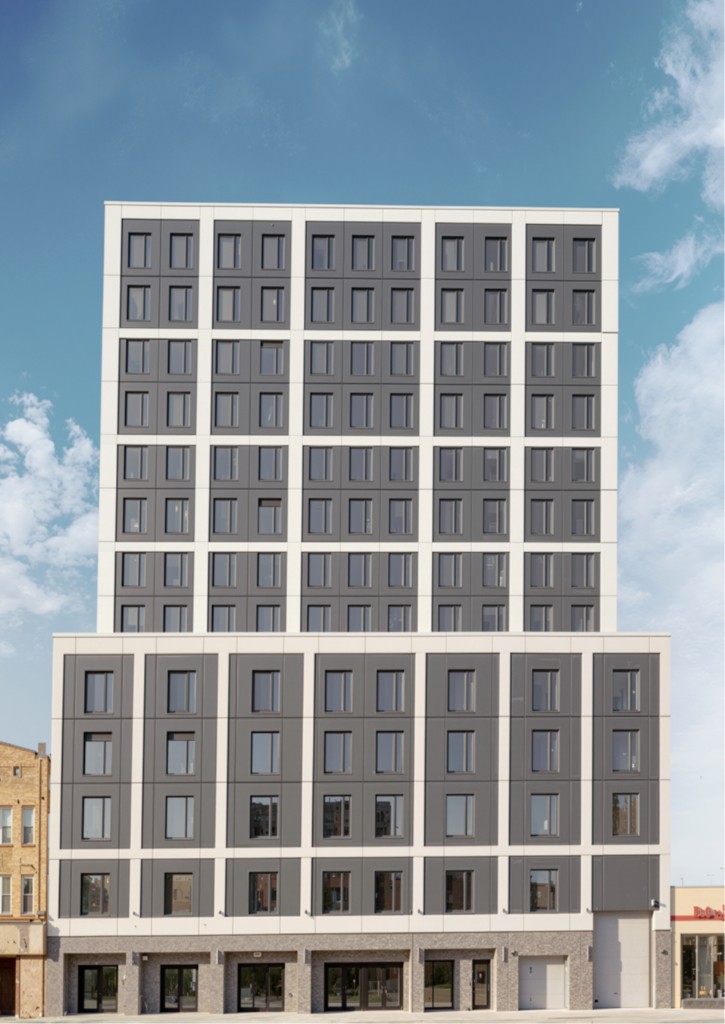 394 Mother Gaston Boulevard, a newly completed multifamily building in Brooklyn